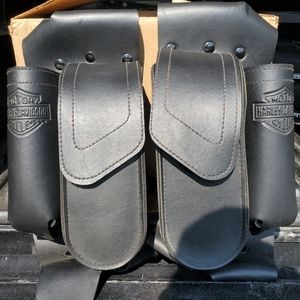 Harley Davidson crash bar bags